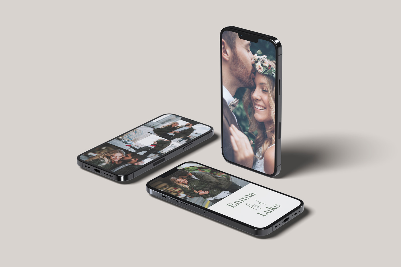 iPhone Designer Wedding Websites